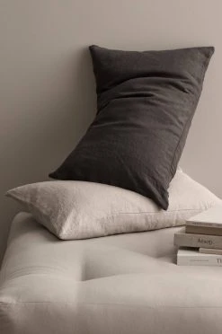 Ellos Kuddfodral Candice Zip I Tvättat Lin 40x60 Cm