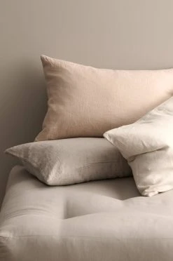 Ellos Kuddfodral Candice Zip I Tvättat Lin 40x60 Cm