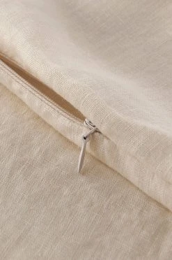 Ellos Kuddfodral Candice Zip I Tvättat Lin 50x50 Cm -Himla ONLINE ell 1613333 10 De 01