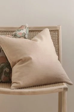 Ellos Kuddfodral Candice Zip I Tvättat Lin 50x50 Cm