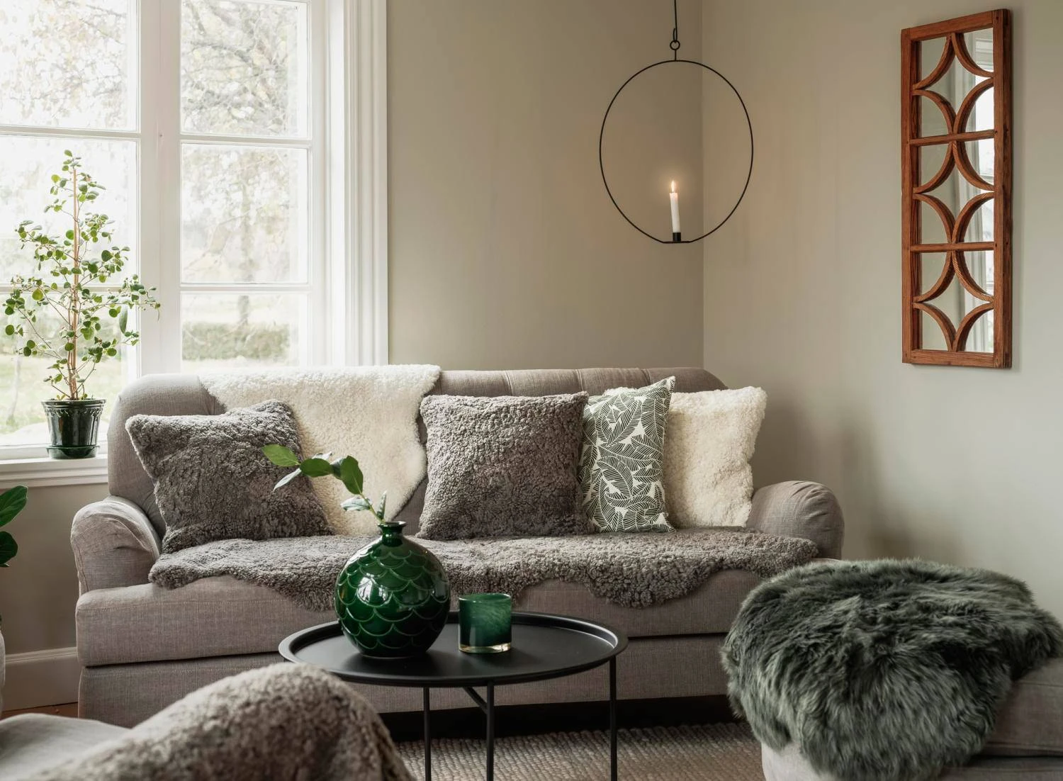 SKINNWILLE Fårskinn Curly Dubbelt - Bild 3