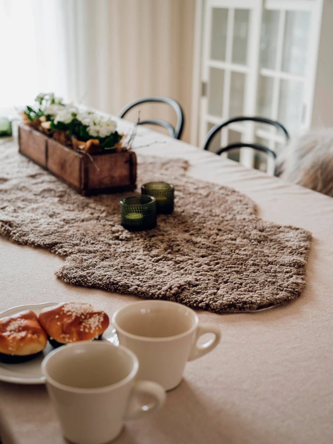 SKINNWILLE Fårskinn Curly Dubbelt - Bild 3